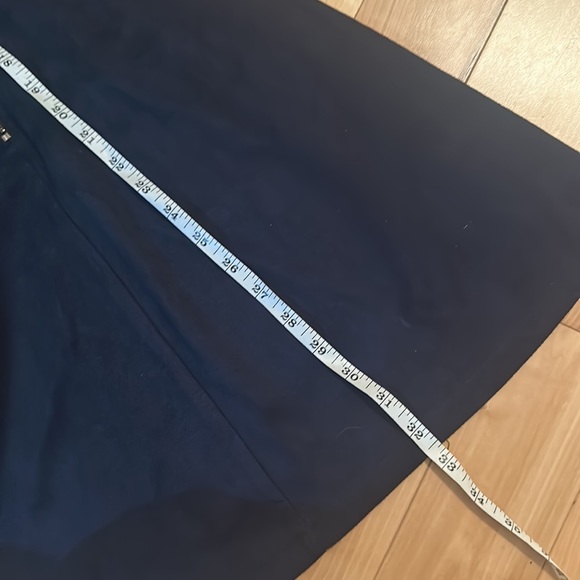 Fashion Union Faux Suede Layered Crop Aline Dress blue size xs - Picture 13 of 14